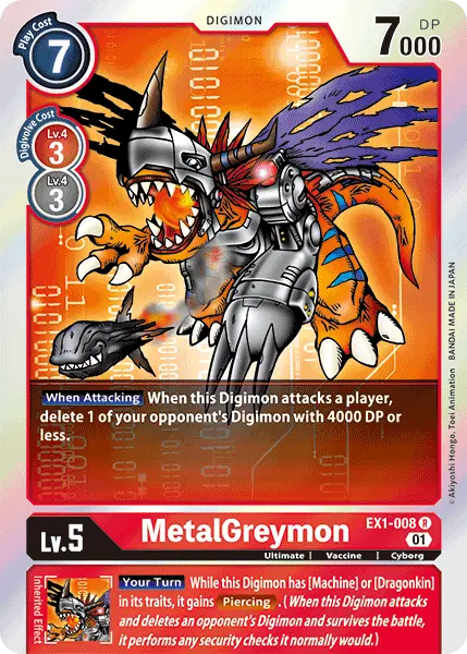 Metalgreymon [Ex1-008] [Classic Collection] 1