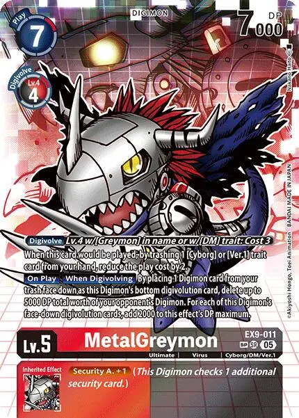 Metalgreymon [Ex9-011] (Sp) [Versus Monsters] 1