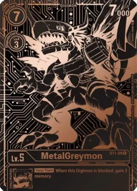 Metalgreymon [St1-09] (2021 Championship Finals 3Rd Place) [Starter Deck: Gaia Red Promos] 1