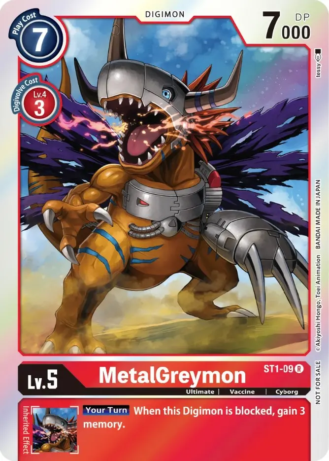 Metalgreymon [St1-09] (Official Tournament Pack Vol. 6) [Starter Deck: Gaia Red Promos] 1