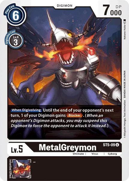 Metalgreymon [St5-09] [Starter Deck: Machine Black] 1