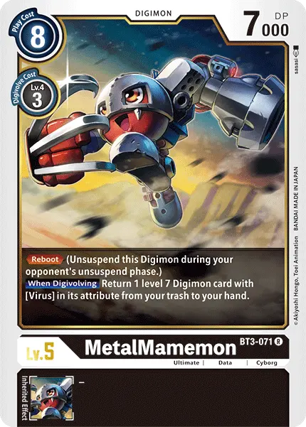 Metalmamemon [Bt3-071] [Release Special Booster Ver.1.5] 1
