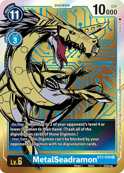 Metalseadramon [Bt2-030] (Dash Pack) [Release Special Booster Ver.1.0 Promos] 1