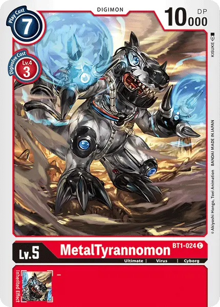 Metaltyrannomon [Bt1-024] [Release Special Booster Ver.1.0] 1