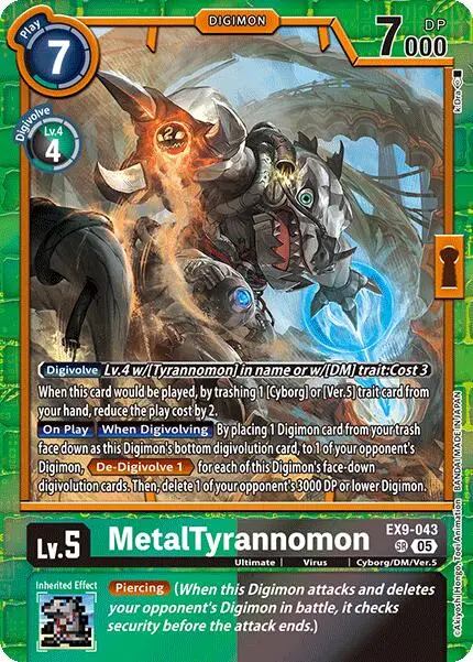 Metaltyrannomon [Ex9-043] [Versus Monsters] 1