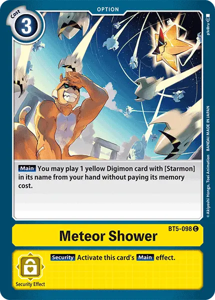 Meteor Shower [Bt5-098] [Battle Of Omni] 1
