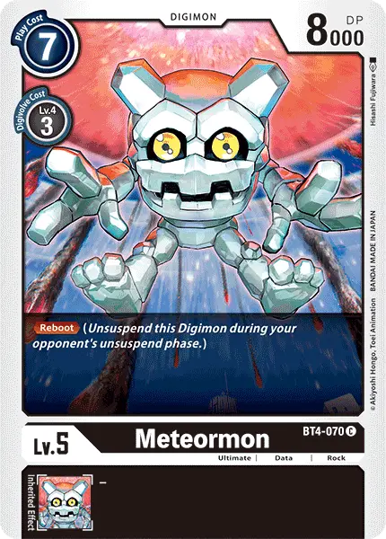 Meteormon [Bt4-070] [Great Legend] 1