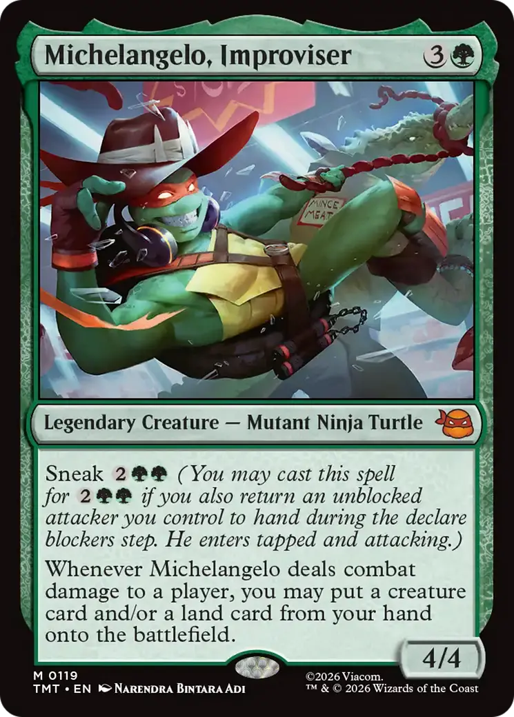 Michelangelo, Improviser [Teenage Mutant Ninja Turtles] 1