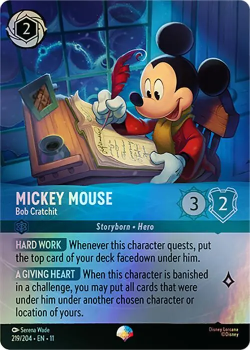 Mickey Mouse - Bob Cratchit (Epic) (219/204) [Winterspell] 1