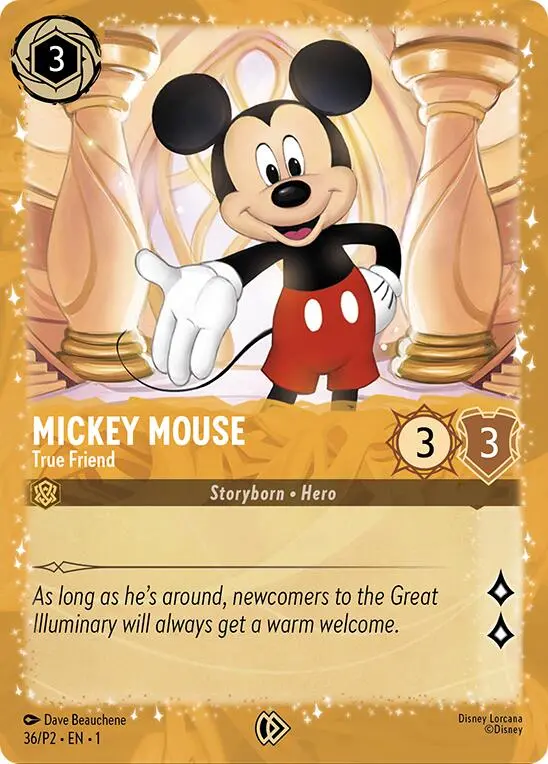 Mickey Mouse - True Friend (Puzzle Promo) (36) [Promo Cards] 1