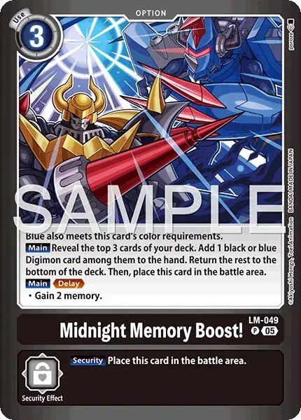 Midnight Memory Boost! [Lm-049] (Limited Card Pack -Billion Bullet-) [Limited Card Pack -Billion Bullet-] 1