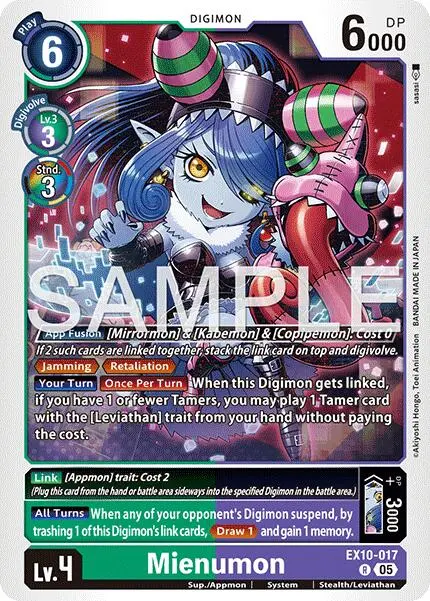 Mienumon [Ex10-017] [Sinister Order] 1