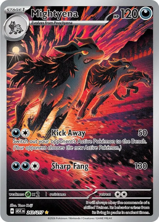 Mightyena (243/217) [Mega Evolution: Ascended Heroes] 1