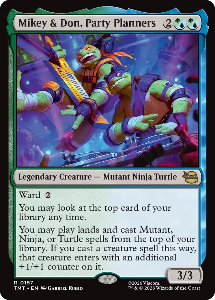 Mikey & Don, Party Planners [Teenage Mutant Ninja Turtles] 1