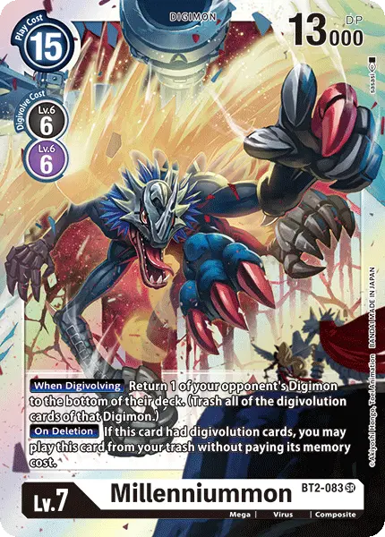 Millenniummon [Bt2-083] [Release Special Booster Ver.1.0] 1