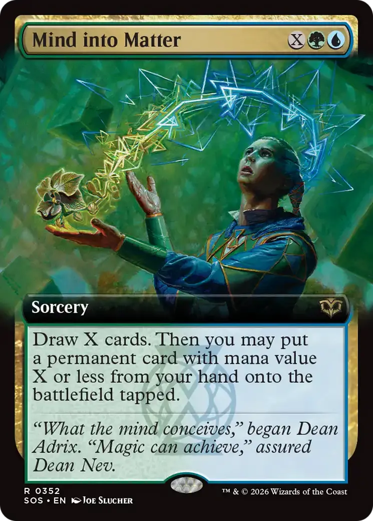 Mind Into Matter (Extended Art) [Secrets Of Strixhaven] 1