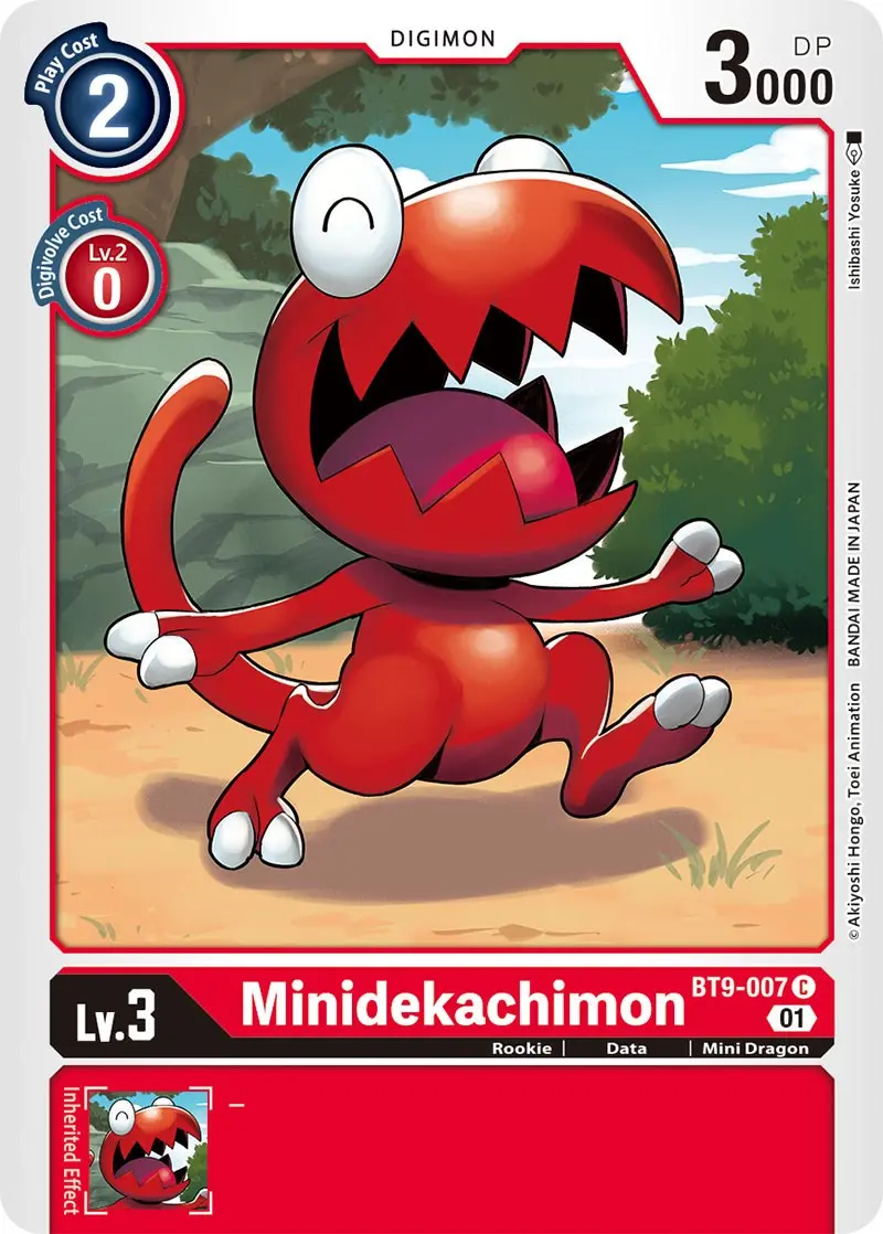 Minidekachimon [Bt9-007] [X Record] 1