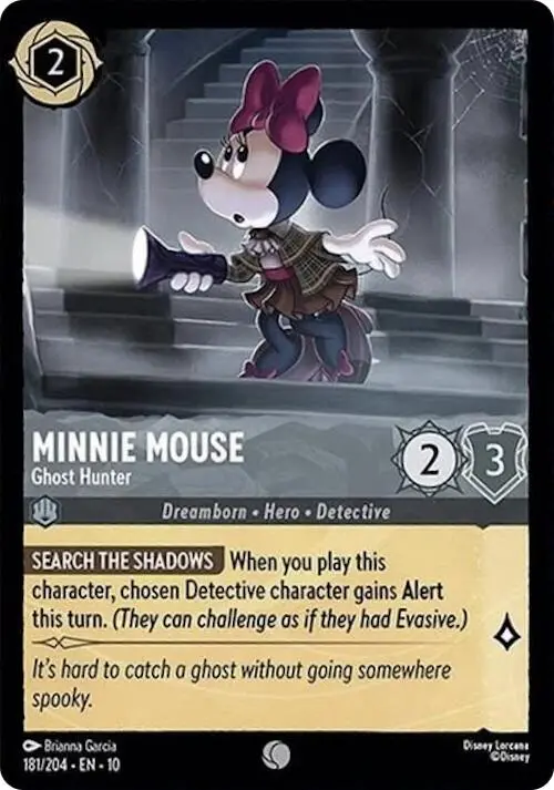 Minnie Mouse - Ghost Hunter (181/204) [Whispers In The Well] 1
