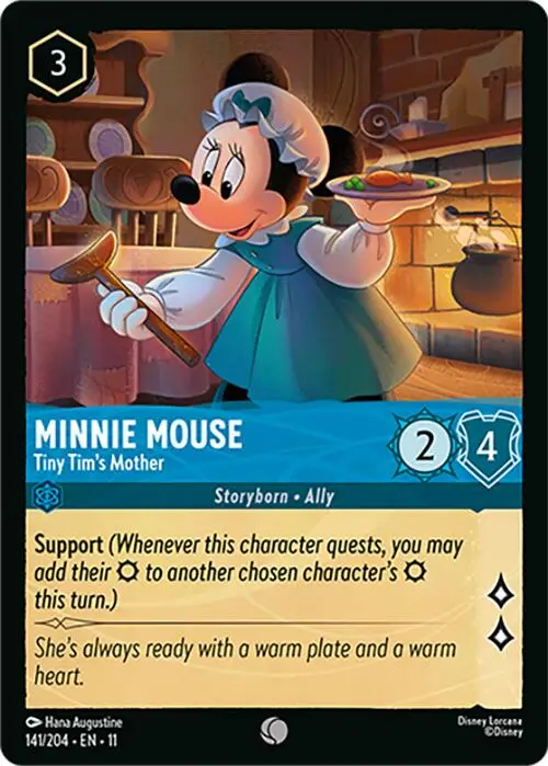 Minnie Mouse - Tiny Tim's Mother (141/204) [Winterspell] 1
