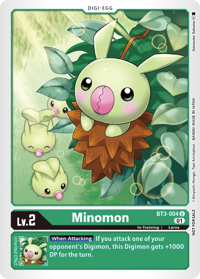 Minomon [Bt3-004] (Winner Pack X Record) [Release Special Booster Promos] 1