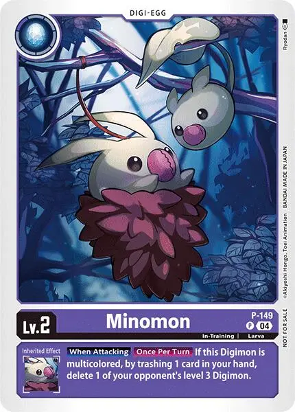 Minomon [P-149] (Store Tournament 2024 Jul. – Sep. Participation Pack) [Promotional Cards] 1