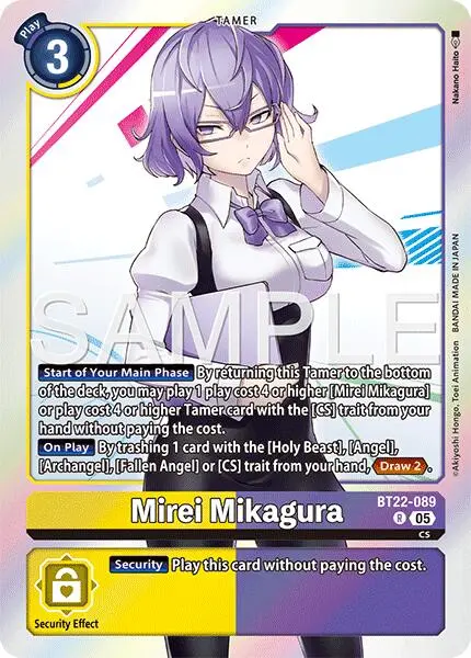 Mirei Mikagura [Bt22-089] [Cyber Eden] 1