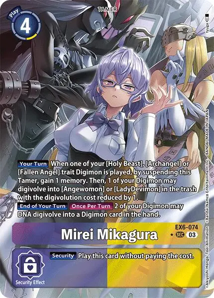 Mirei Mikagura [Ex6-074] (Alternate Art) [Infernal Ascension] 1