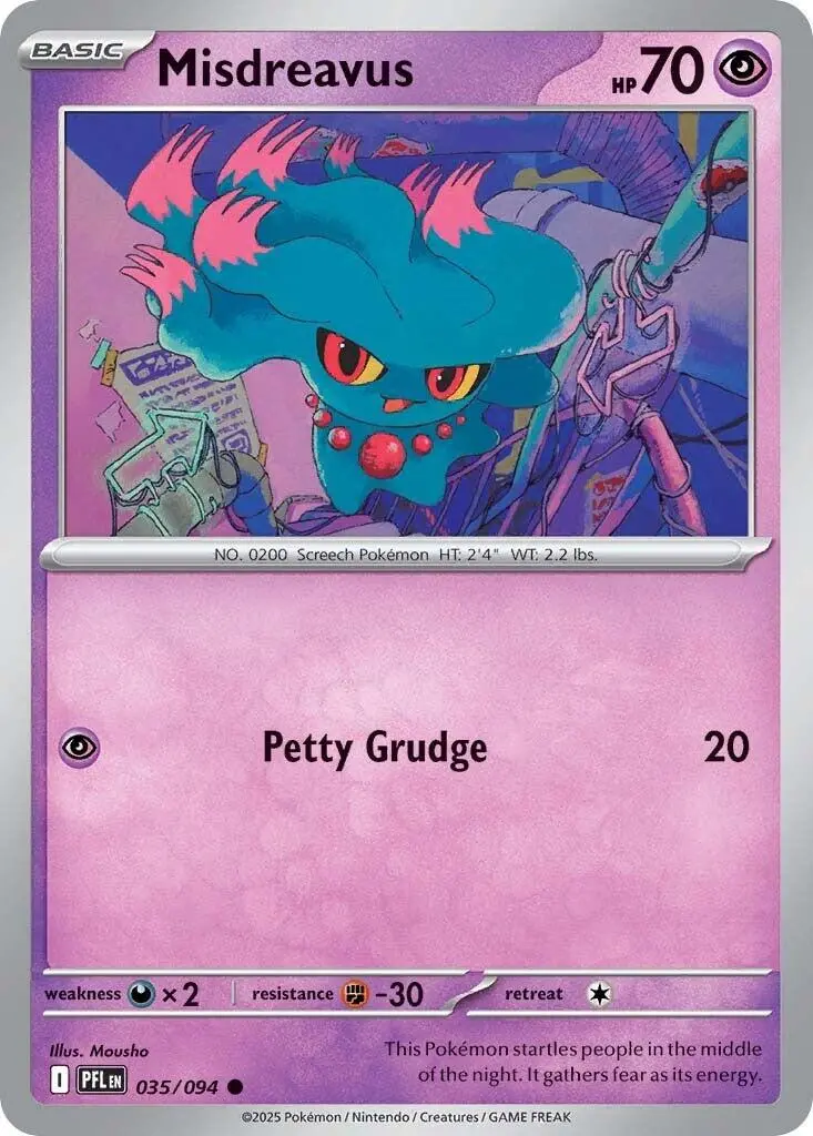 Misdreavus (035/094) [Mega Evolution: Phantasmal Flames] 1