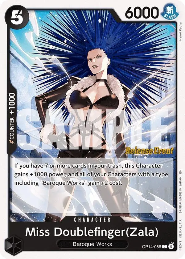 Miss Doublefinger(Zala) [The Azure Sea's Seven Release Event Cards] 1