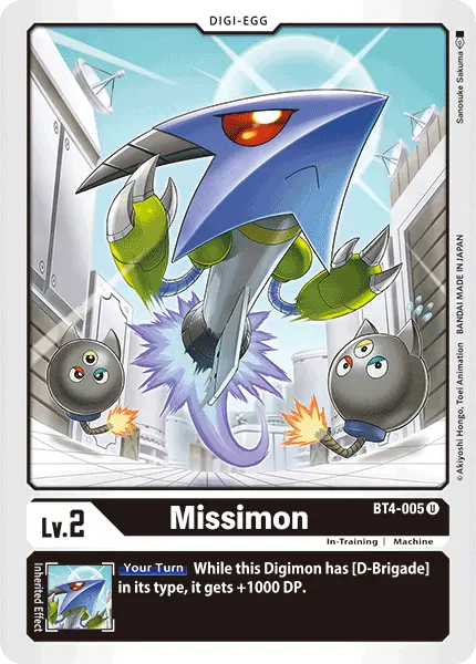 Missimon [Bt4-005] [Great Legend] 1