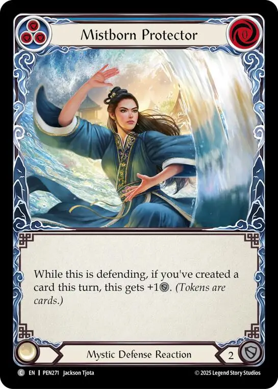 Mistborn Protector (Blue) (Regular) [Pen271] (Compendium Of Rathe) 1