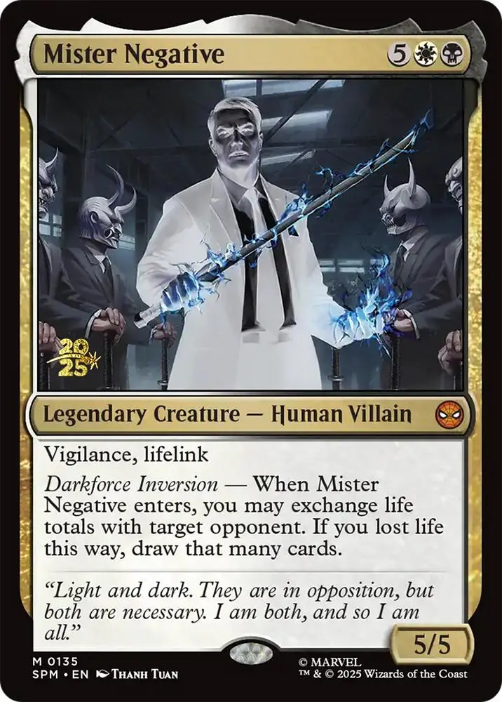 Mister Negative [Marvel's Spider-Man Prerelease Promos] 1
