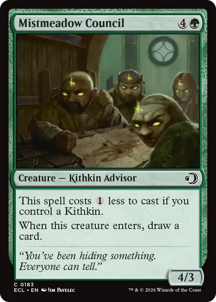 Mistmeadow Council [Lorwyn Eclipsed] 1