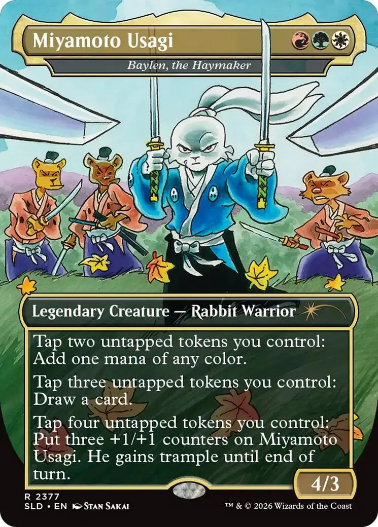 Miyamoto Usagi - Baylen, The Haymaker [Secret Lair Drop Series] 1