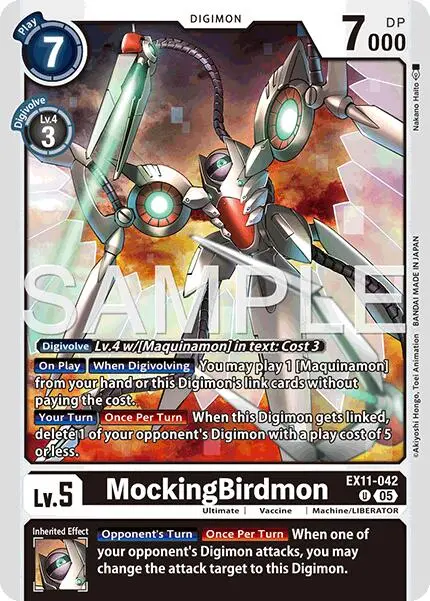 Mockingbirdmon [Ex11-042] [Dawn Of Liberator] 1