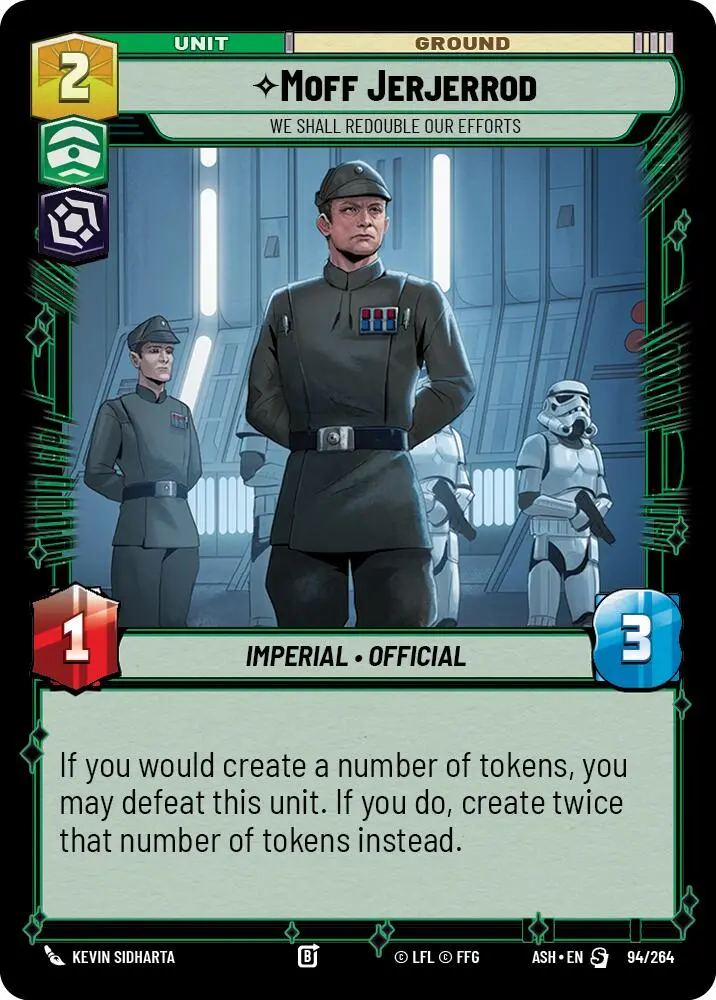 Moff Jerjerrod - We Shall Redouble Our Efforts (94/264) (94/264) [Ashes Of The Empire] 1