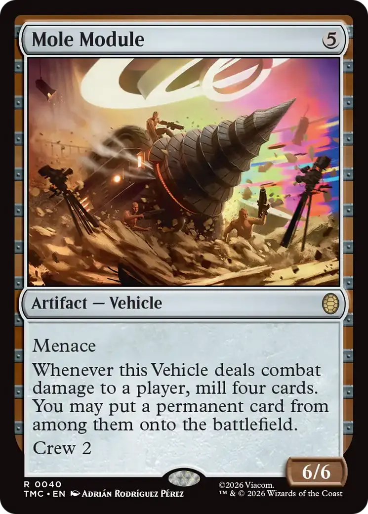 Mole Module [Teenage Mutant Ninja Turtles Commander] 1