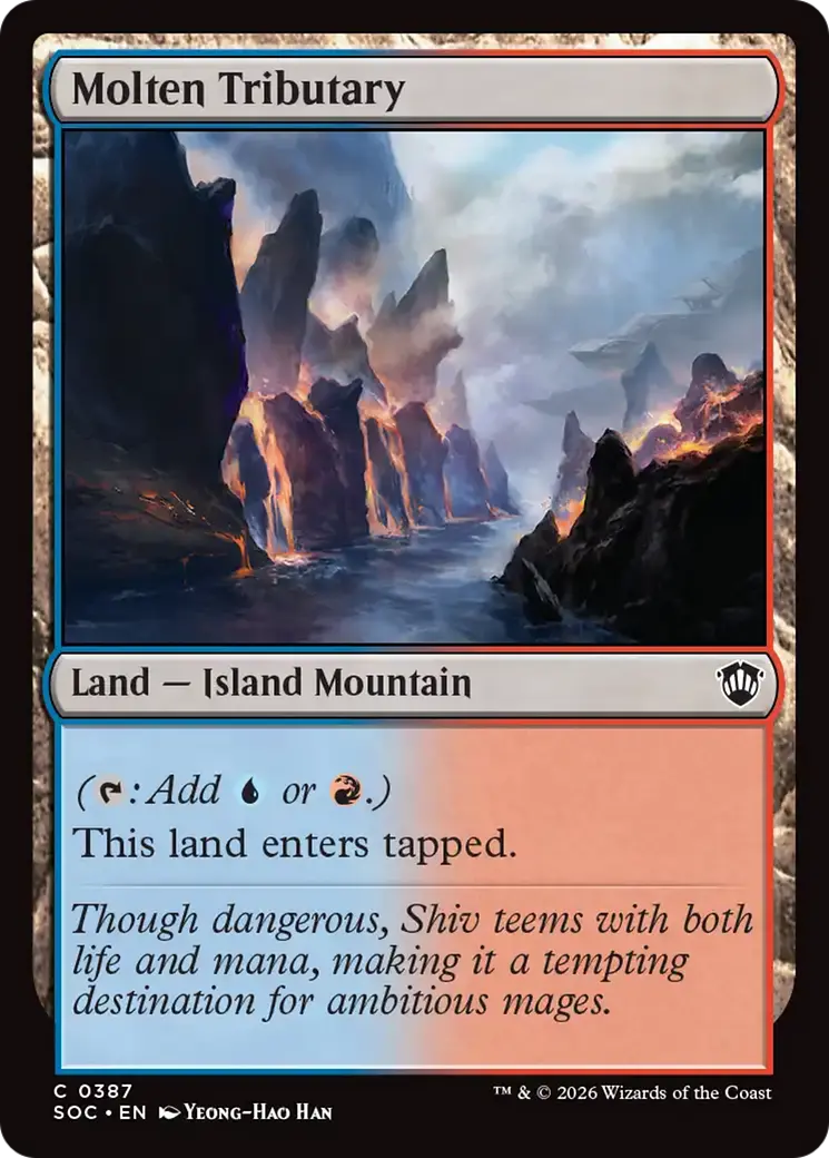 Molten Tributary [Secrets Of Strixhaven Commander] 1