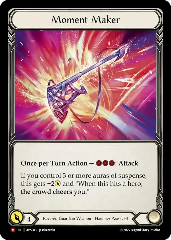 Moment Maker [Aps003] (Armory Deck: Pleiades)  Rainbow Foil 1