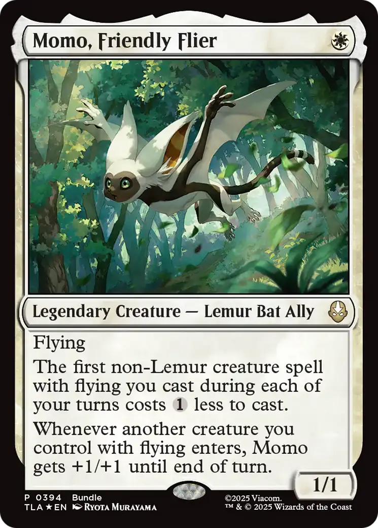 Momo, Friendly Flier (Bundle) [Avatar: The Last Airbender Promos] 1