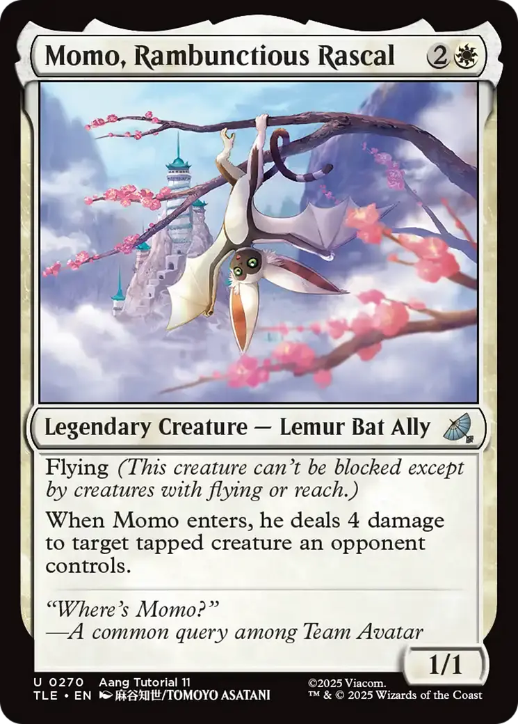 Momo, Rambunctious Rascal (0270) [Avatar: The Last Airbender: Eternal-Legal] 1