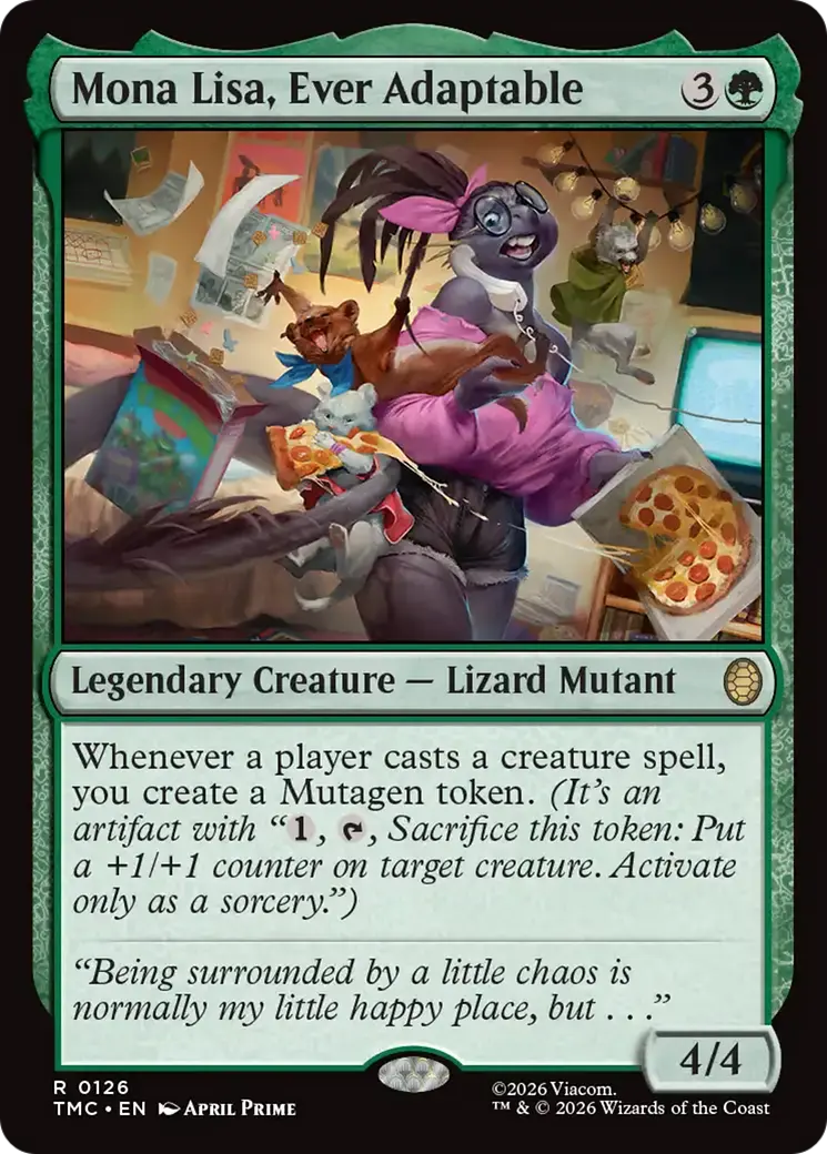 Mona Lisa, Ever Adaptable [Teenage Mutant Ninja Turtles Commander] 1