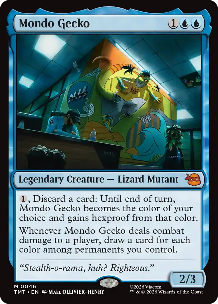 Mondo Gecko [Teenage Mutant Ninja Turtles] 1
