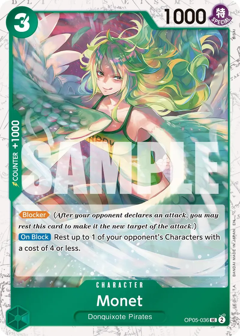 Monet (Pirate Foil) [Premium Booster -The Best- Vol. 2] 1