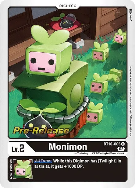 Monimon [Bt10-005] [Xros Encounter Pre-Release Cards] 1