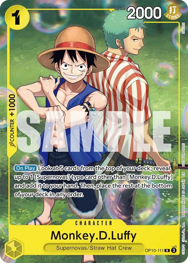 Monkey.D.Luffy (Learn Together Deck Set - Set Sail Event) [One Piece Promotion Cards] 1