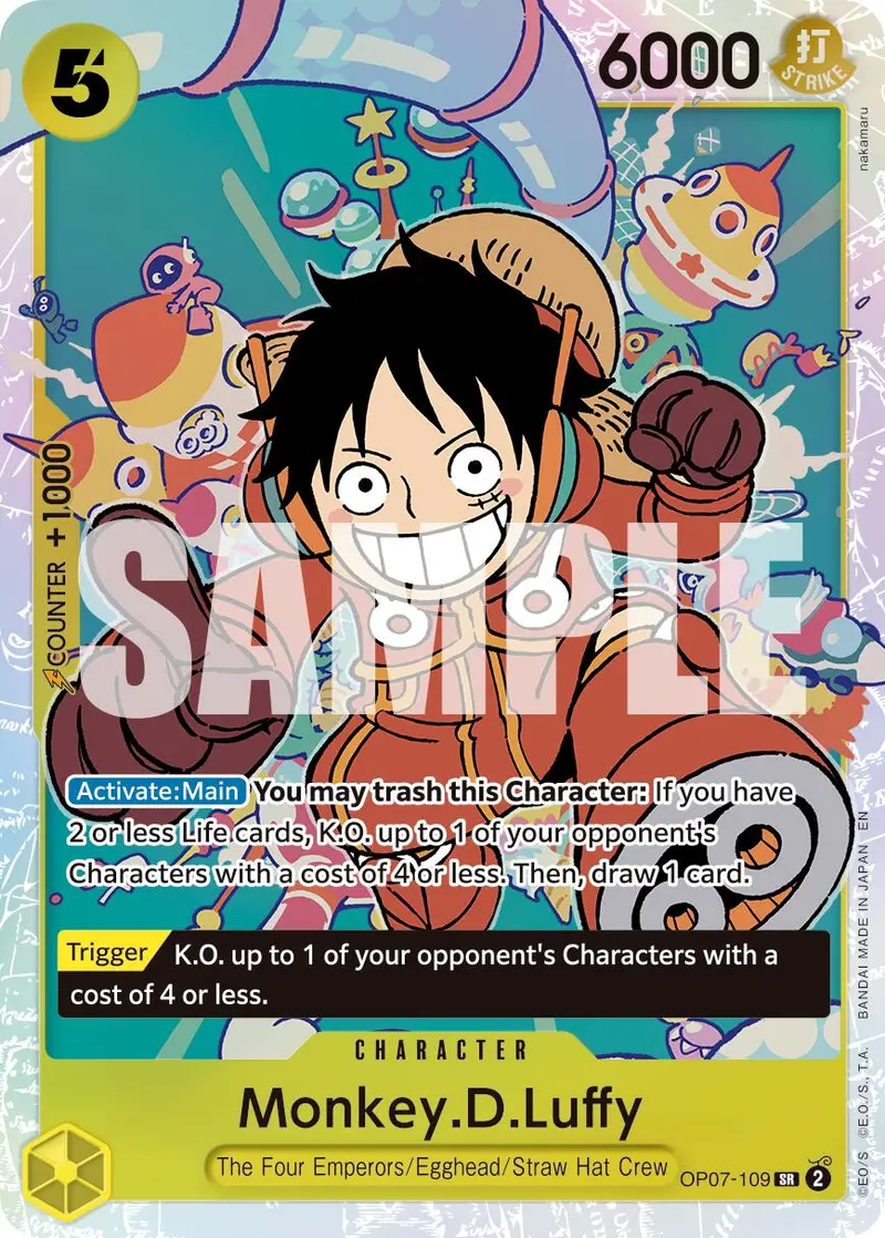 Monkey.D.Luffy (Op07-109) (Reprint) [Premium Booster -The Best- Vol. 2] 1