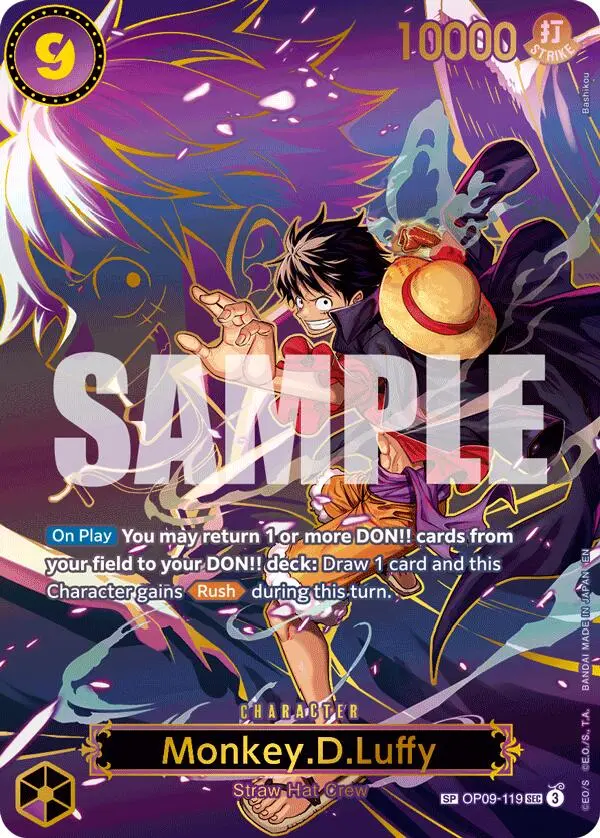 Monkey.D.Luffy (Op09-119) (Sp) [Carrying On His Will] 1