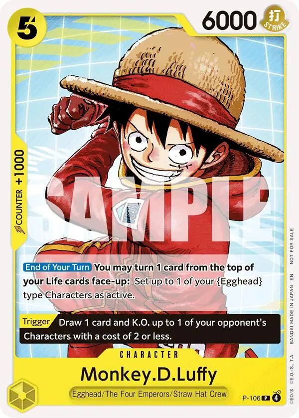 Monkey.D.Luffy (Tournament Pack 2026 Vol. 2) [One Piece Promotion Cards] 1