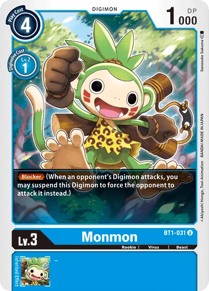 Monmon [Bt1-031] [Release Special Booster Ver.1.0] 1